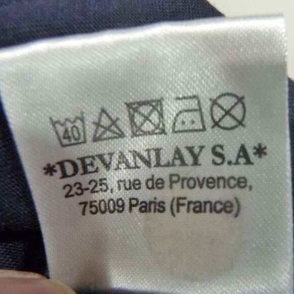 LACOSTE NAVY BLUE T SHIRT SIZE 3XL - Picture 8 of 9